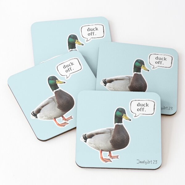 Item preview, Duck Off. designed and sold by JauntyArt.