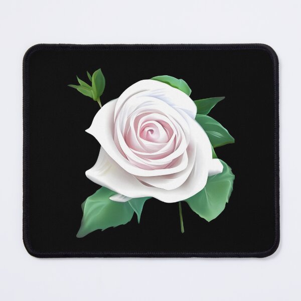 Item preview, White rose flower designed and sold by gramizzia.