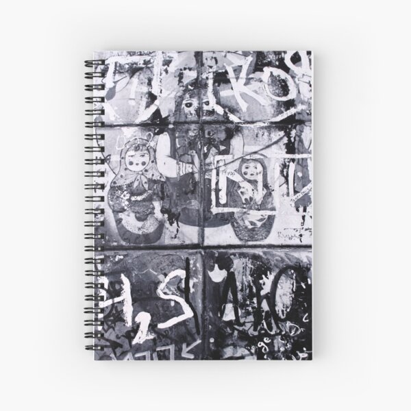 Russian Graffiti on the Arbat Spiral Notebook