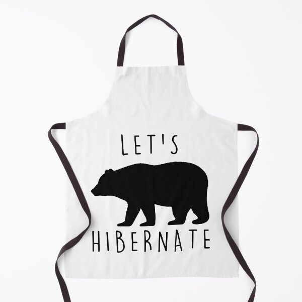 Item preview, lets hibernate bear, lets hibernate, hibernate, let me sleep, funny bear, bear lover designed and sold by RedArtsDesign.