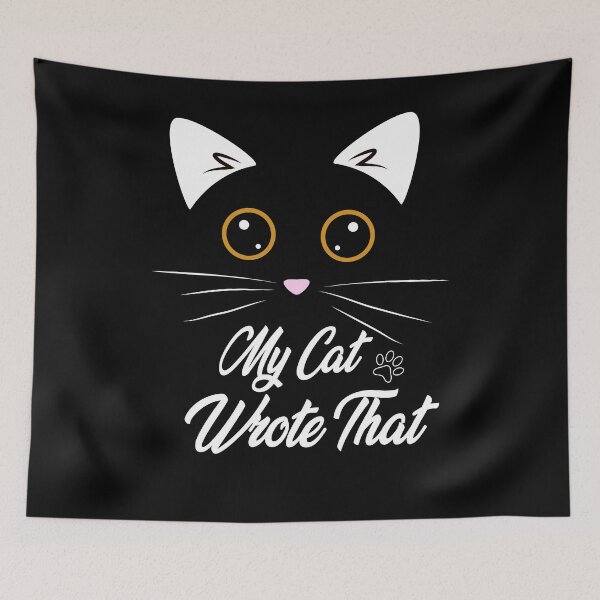 Item preview, My cat Wrote That designed and sold by jad89.