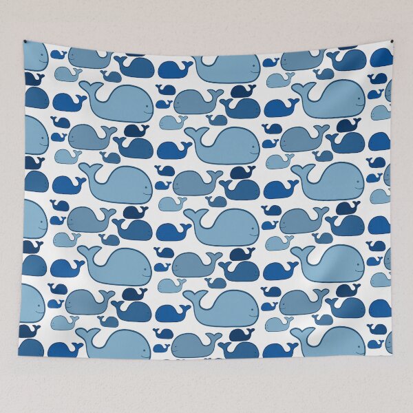 Item preview, Smiling Blue Whale designed and sold by ana-celeste.