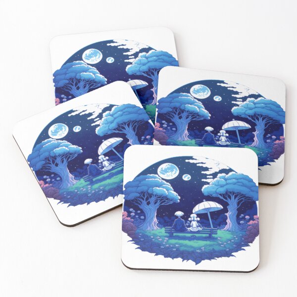Item preview, Paradise garden at night designed and sold by BaynoSama.