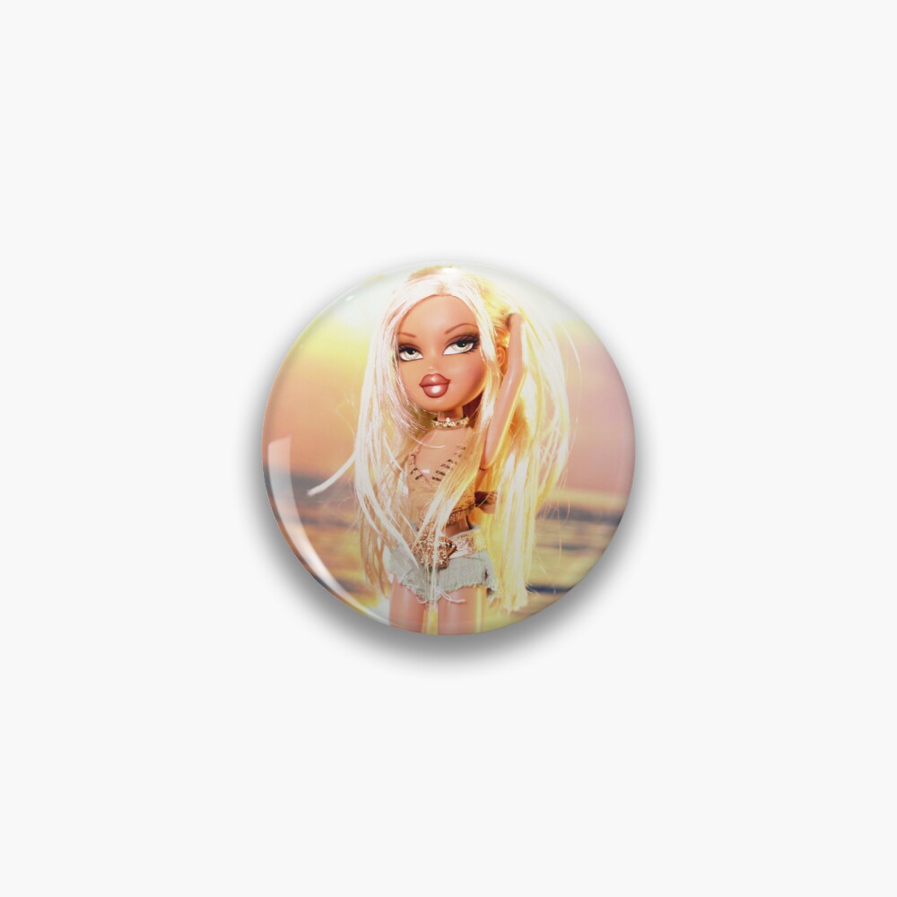 Bratz Y2K Cloe Doll At Beach Pin for Sale by malinah