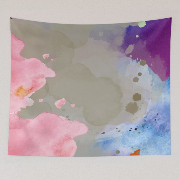 Item preview, Watercolor Woman flying vintage designed and sold by faizaart.