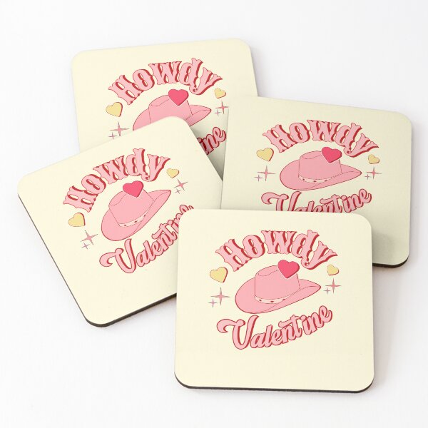 Item preview, Howdy valentine cute retro vintage Valentine design designed and sold by ArtfulGiftShop.