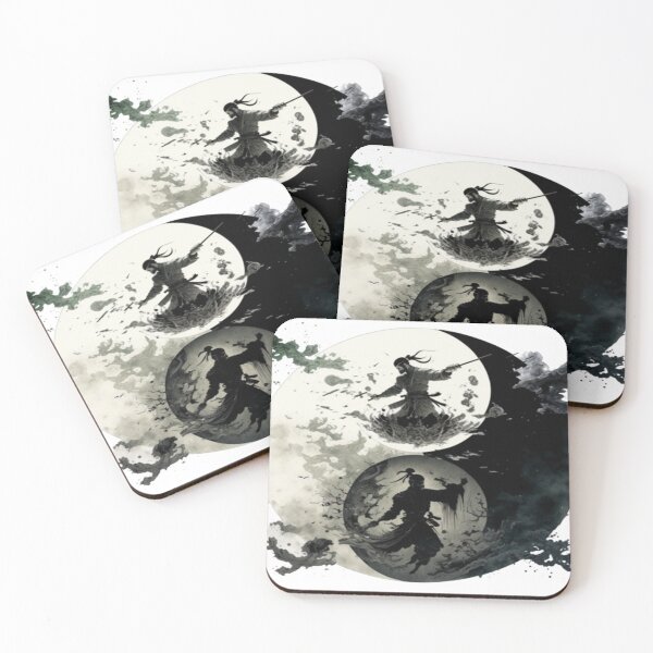 Item preview, Warriors in balance: yin and yang designed and sold by BaynoSama.