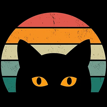Artwork thumbnail, Cat In a Sunset by AEcreativity