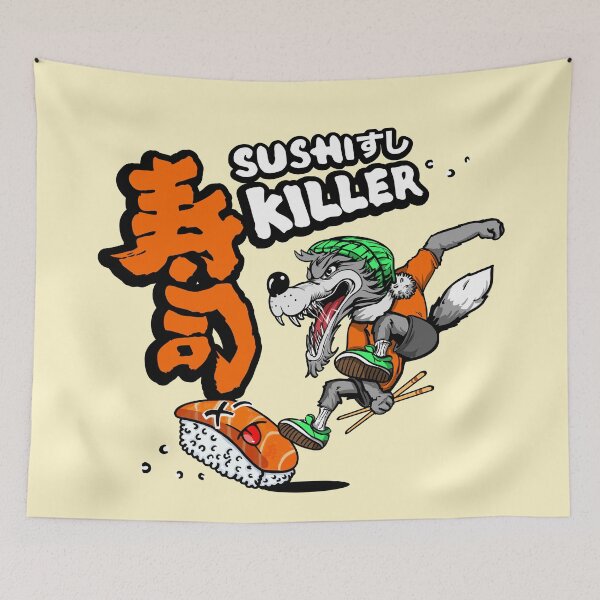 Item preview, Food Killer Sushi designed and sold by W-A-P.