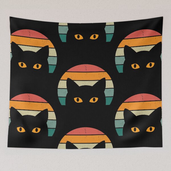 Item preview, Cat In a Sunset designed and sold by AEcreativity.