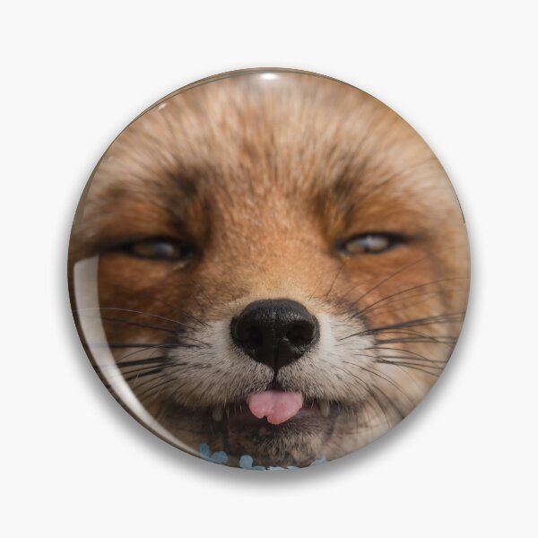 Item preview, Fox and Floral Watercolor, Funny Red Fox Face, Cute Red Fox Cub, Foxcub designed and sold by Flowerartlovers.