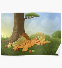 Sleeping Applejack Poster