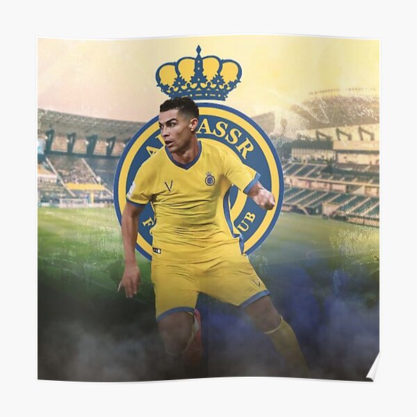 Ronaldo Al Nassr Football Club رونالدو نادي النصر السعودي Poster For Sale By Sid B Redbubble 9516