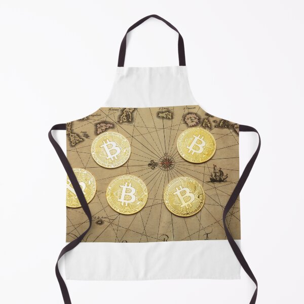 Item preview, Bitcoins On Old Map designed and sold by Garry Gay.