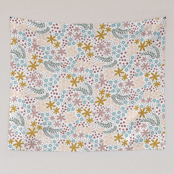 Item preview, Modern Flower Pattern designed and sold by serendipit-e.