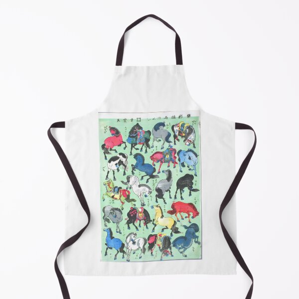 Item preview, Hiroshige II Horses  Japanese Woodblock   Utagawa Hiroshige  designed and sold by TeeARTHY.
