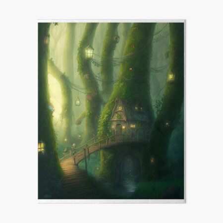 Item preview, Fairy Forest Village Enchanted Woodland designed and sold by peachycrossing.