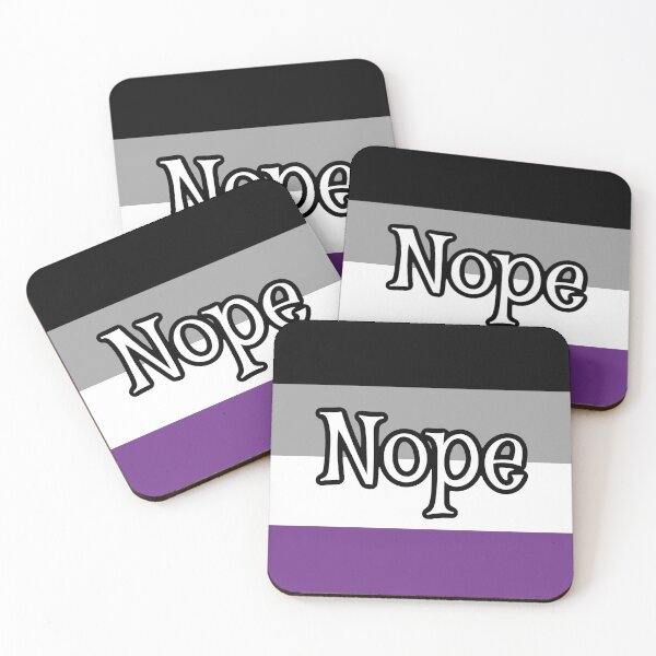Item preview, Ace flag nope designed and sold by shaybosh.