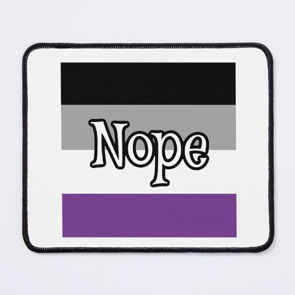 Item preview, Ace flag nope designed and sold by shaybosh.