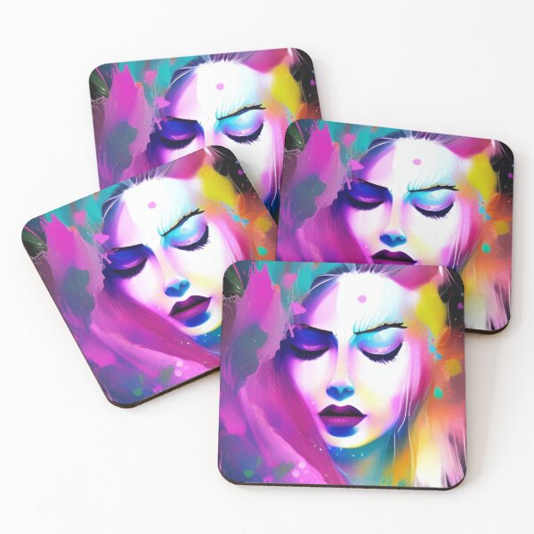 Item preview, Colorful Portrait designed and sold by kathypegel.