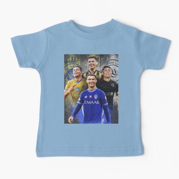 Cristiano Ronaldo Al-Nassr Football Club رونالدو نادي النصر السعودي Kids T- Shirt for Sale by Sid-B