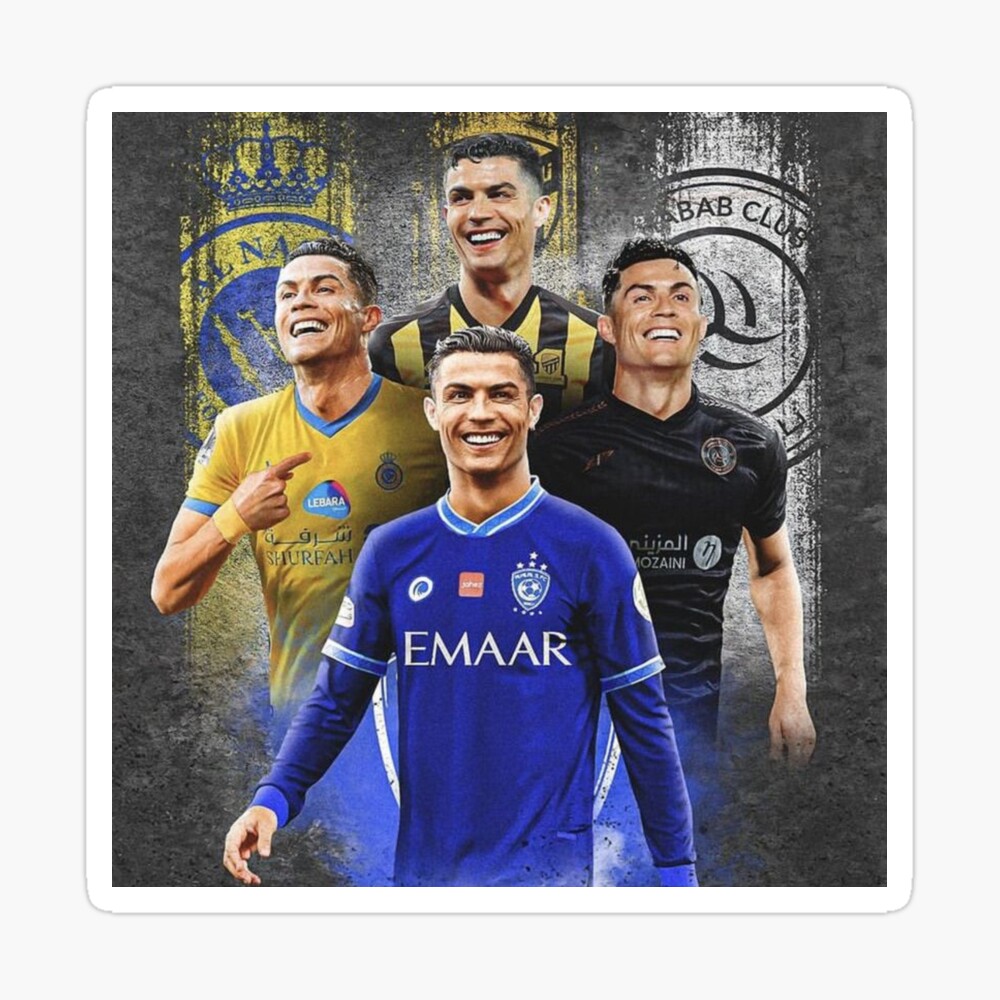 CR7 Official Al-Nassr Home Jersey, Ronaldo Al-Nassr FC Custom