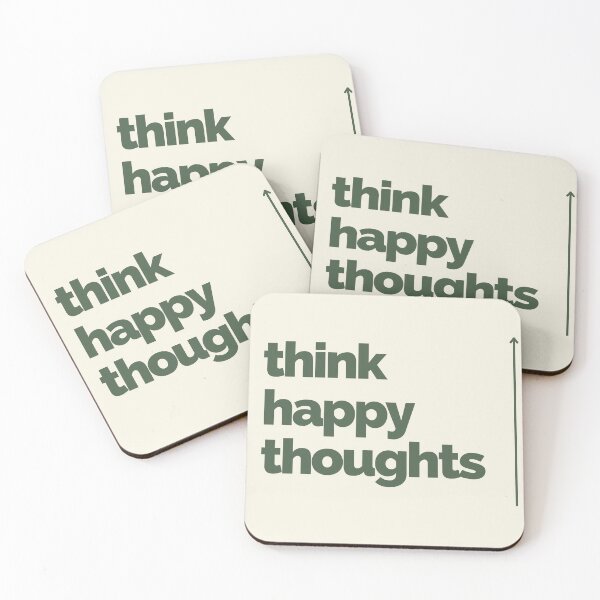 Item preview, Think Happy Thoughts designed and sold by gollydelally.