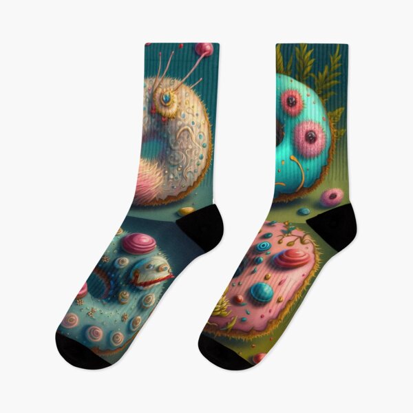 Item preview, Botanical Donuts in pinks and greens designed and sold by artfullyprompt.