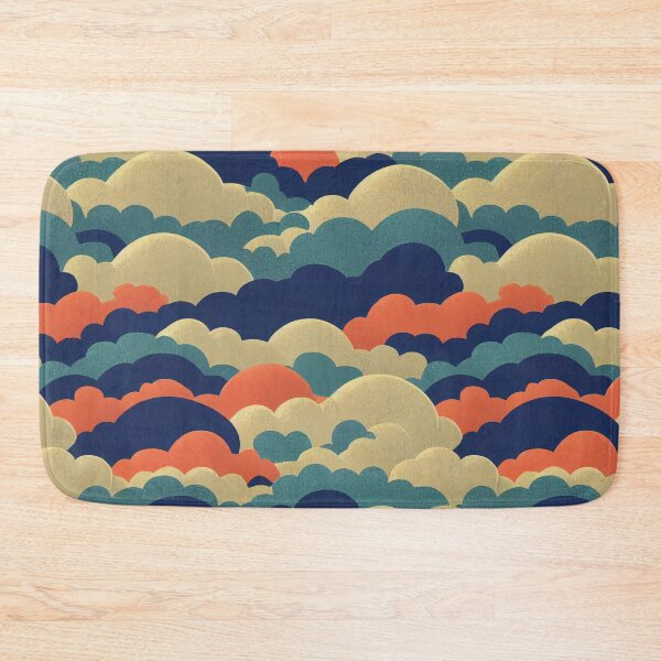 Item preview, Colorful Clouds with Retro Colors designed and sold by Fragpop.