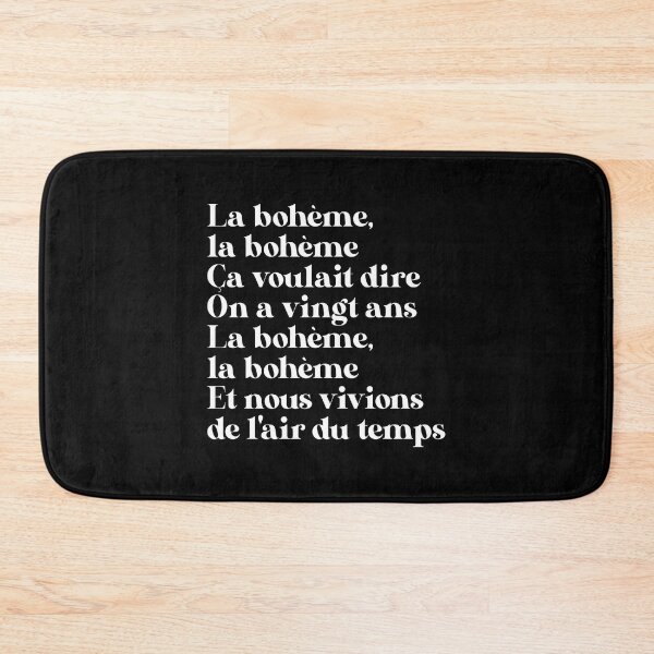 Item preview, La Bohème (white) designed and sold by didijuca.