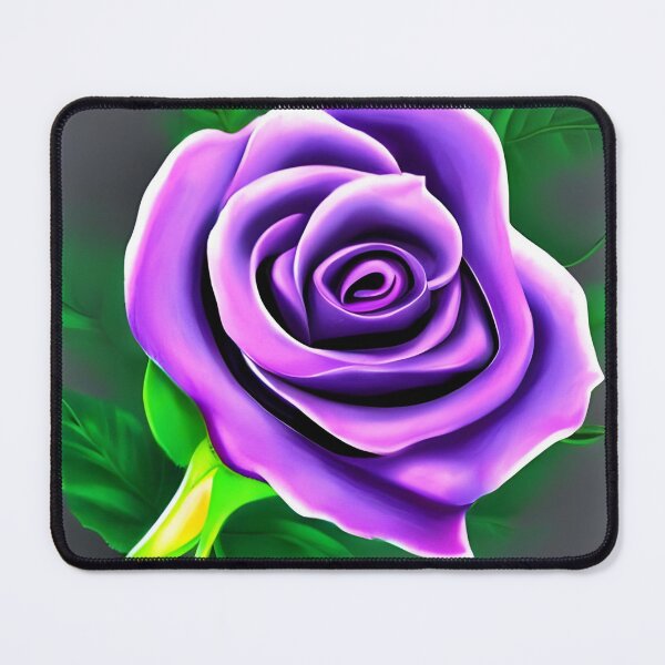 Item preview, Purple rose flower artwork designed and sold by gramizzia.