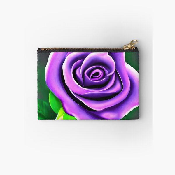 Item preview, Purple rose flower artwork designed and sold by gramizzia.