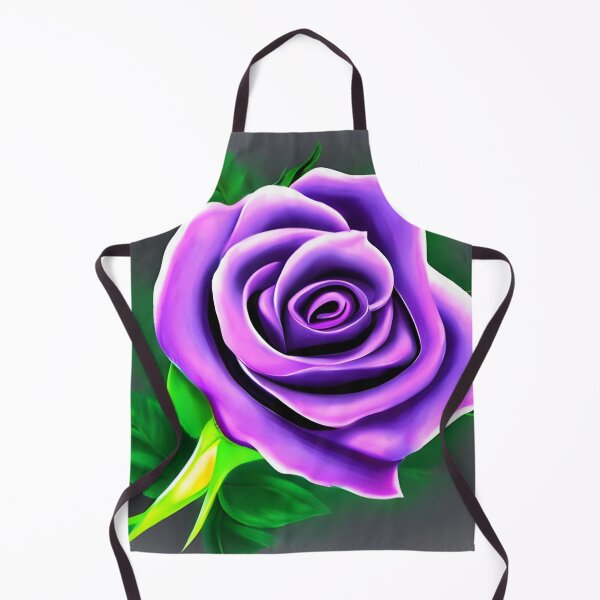 Item preview, Purple rose flower artwork designed and sold by gramizzia.