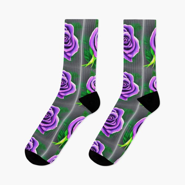 Item preview, Purple rose flower artwork designed and sold by gramizzia.