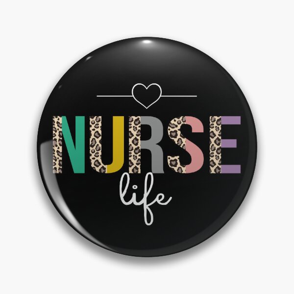 Item preview, Valentines Heart Leopard Letter Cute Nurse Life designed and sold by xteamdesign.