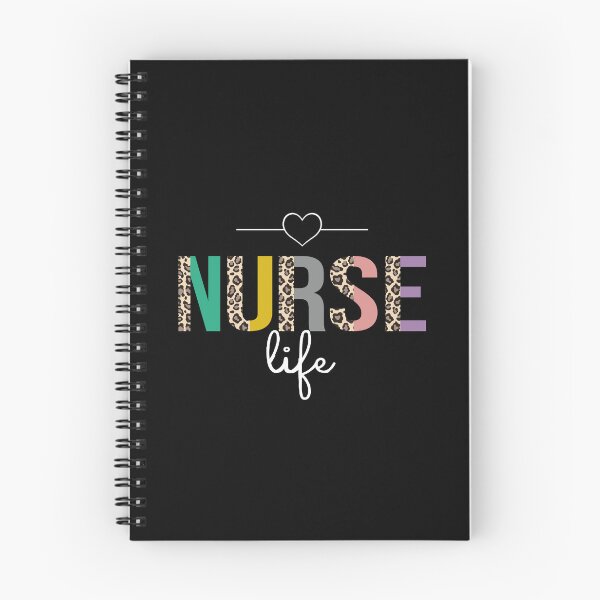 Item preview, Valentines Heart Leopard Letter Cute Nurse Life designed and sold by xteamdesign.
