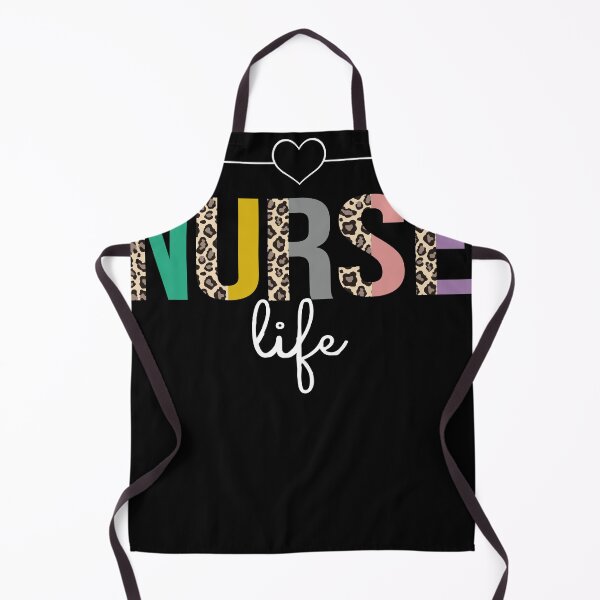 Item preview, Valentines Heart Leopard Letter Cute Nurse Life designed and sold by xteamdesign.