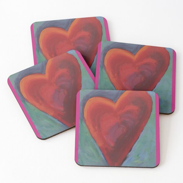 Item preview, Hearts on Fire - Magenta designed and sold by Julia Michelle Dawson.