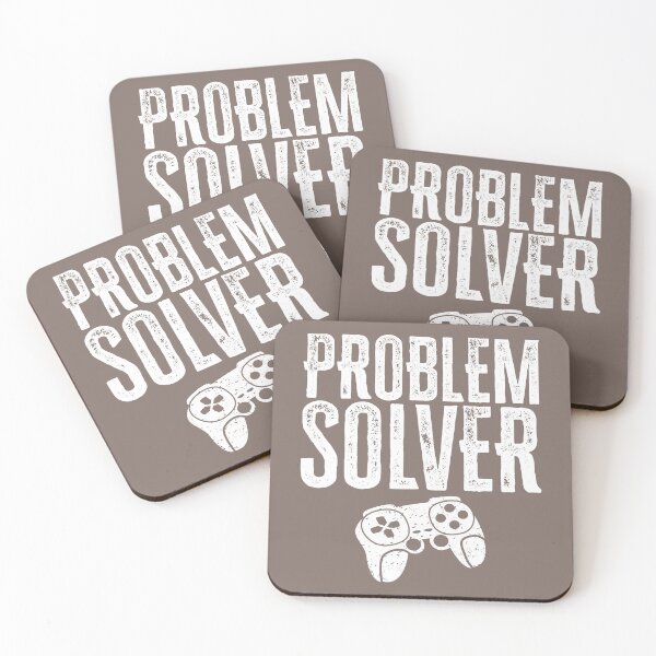 Item preview, Problem Solver: Gamer - White designed and sold by Reconocer.