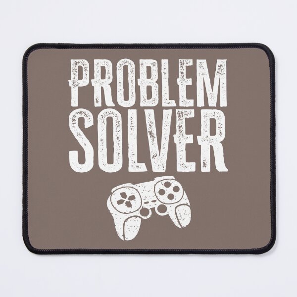 Item preview, Problem Solver: Gamer - White designed and sold by Reconocer.