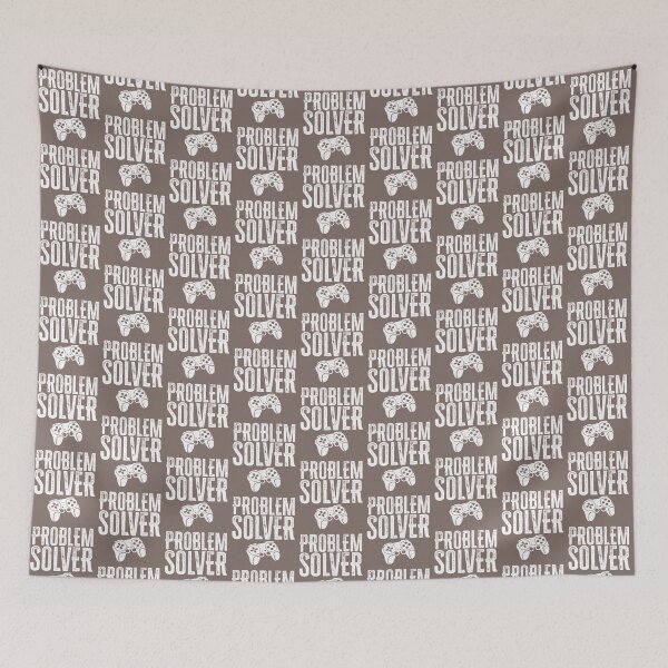 Item preview, Problem Solver: Gamer - White designed and sold by Reconocer.