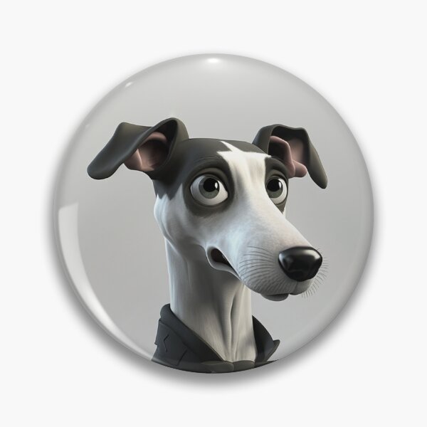 Item preview, Alfie the Whippet - Looking Fabulous designed and sold by TheArtfulAI.