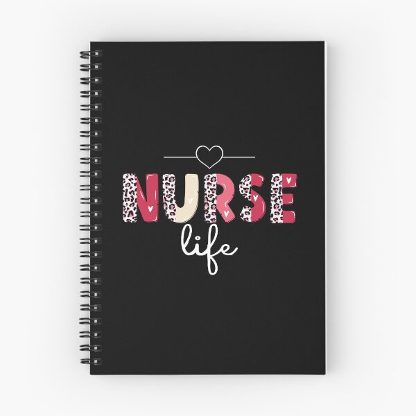 Item preview, Valentines Heart Leopard Letter Cute Nurse Life  designed and sold by xteamdesign.
