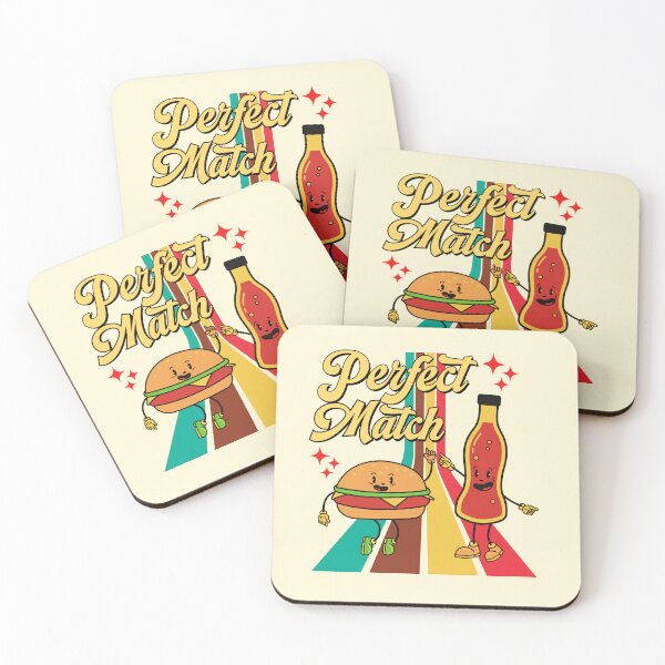 Item preview,  Perfect match valentine cute retro vintage Valentine design designed and sold by ArtfulGiftShop.