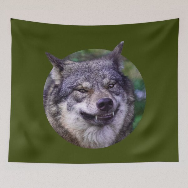 Item preview, Happy Wolf designed and sold by nateheins.