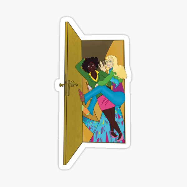 Distortion Duo Sticker