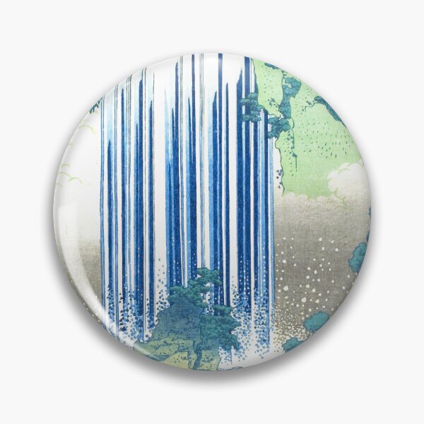 Item preview,  Hokusai Japanese Ukiyoe Art  Yoro Waterfall in Mino Province (Mino no kuni Yoro no taki)  Utagawa Hiroshige  designed and sold by TeeARTHY.
