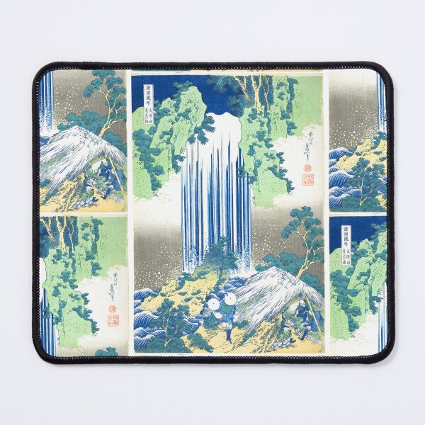 Item preview,  Hokusai Japanese Ukiyoe Art  Yoro Waterfall in Mino Province (Mino no kuni Yoro no taki)  Utagawa Hiroshige  designed and sold by TeeARTHY.