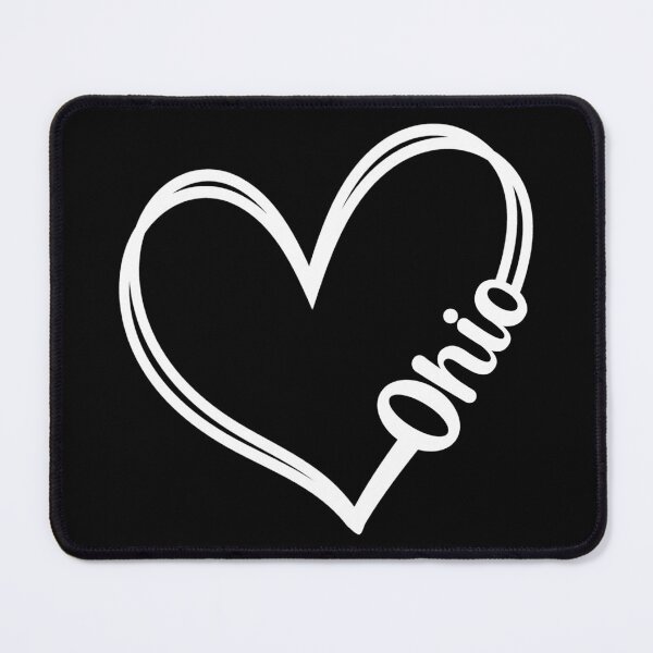 Item preview, Heart Ohio Line Art designed and sold by mrtraz.