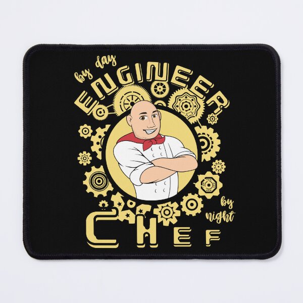 Item preview, Engineer by Day by Night Chef designed and sold by GrumpyFella.